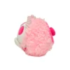 毛绒粉球怪 (2) Soft Stuffed Animal Plush Keychain Bulk Custom Plush Toy Pendant for Gift