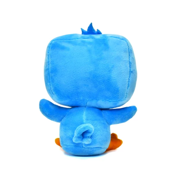 Bulk Custom Plush Toys Cartoon Blue Duck Stuffed Toy Collectible Animal Plush Figure