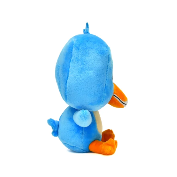 Bulk Custom Plush Toys Cartoon Blue Duck Stuffed Toy Collectible Animal Plush Figure