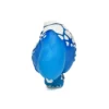 Blue Ice Chomp Yeti Vinyl Figure Custom Designer Art Toy by Professional Vinyl Figure Maker