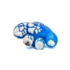 Blue Ice Chomp Yeti Vinyl Figure Custom Designer Art Toy by Professional Vinyl Figure Maker
