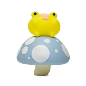 Custom Mushroom Frog Vinyl Figure From Professional Vinyl Figurine Factory Cute Art Toy Collectible for Display