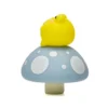 蘑菇青蛙 (2) Custom Mushroom Frog Vinyl Figure From Professional Vinyl Figurine Factory Cute Art Toy Collectible for Display
