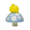 蘑菇青蛙 (4) Custom Mushroom Frog Vinyl Figure From Professional Vinyl Figurine Factory Cute Art Toy Collectible for Display