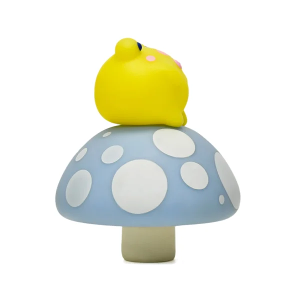 蘑菇青蛙 (4) Custom Mushroom Frog Vinyl Figure From Professional Vinyl Figurine Factory Cute Art Toy Collectible for Display