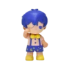 Custom Anime PVC Figure Kawaii Chibi Boy Collectible Art Toy Designer Moon Star Themed PVC Figurine for Collection