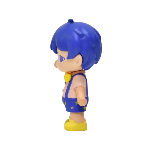 Custom Anime PVC Figure Kawaii Chibi Boy Collectible Art Toy Designer Moon Star Themed PVC Figurine for Collection