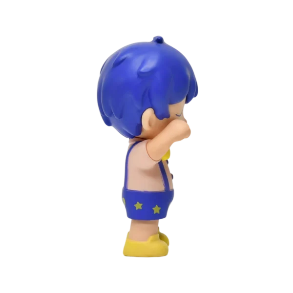 Custom Anime PVC Figure Kawaii Chibi Boy Collectible Art Toy Designer Moon Star Themed PVC Figurine for Collection