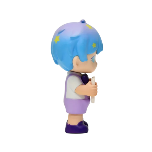 Anime PVC Figures Custom Mini Chibi Boy Collectible Toy Starry Themed Designer PVC Figurine for Collector