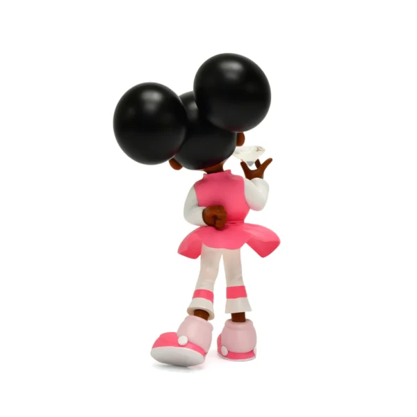 钻石黑女 (3) New Arrival Custom Cartoon Figure OEM/ODM Black Girl Vinyl Toy Action Figure Collectibles