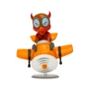 Custom Devil Pilot Airplane Vinyl Figure Collectible Art Toy from Professional Vinyl Figure Factory