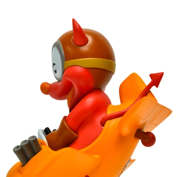 Custom Devil Pilot Airplane Vinyl Figure Collectible Art Toy from Professional Vinyl Figure Factory