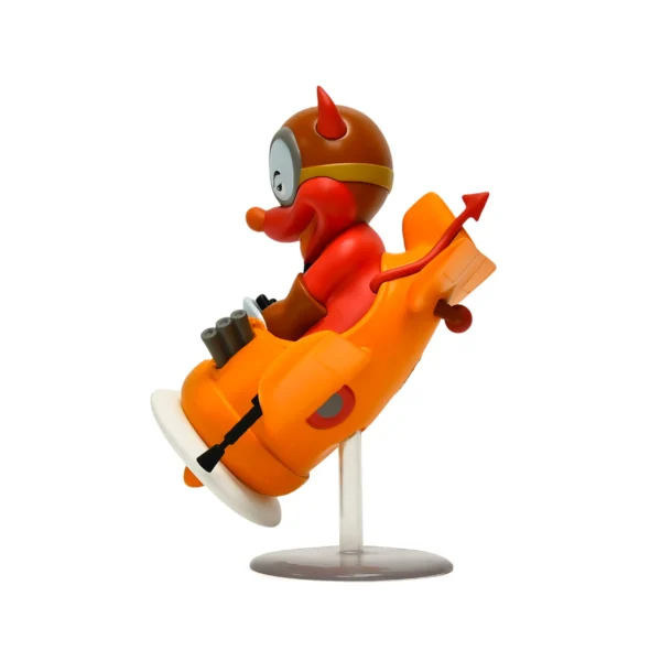 Custom Devil Pilot Airplane Vinyl Figure Collectible Art Toy from Professional Vinyl Figure Factory
