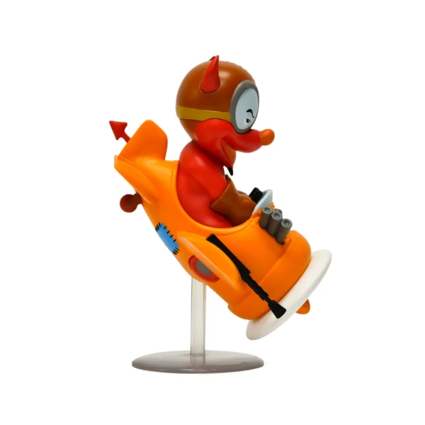 Custom Devil Pilot Airplane Vinyl Figure Collectible Art Toy from Professional Vinyl Figure Factory