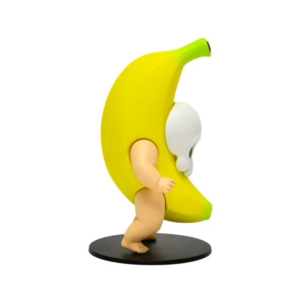 Create Your Own Vinyl Toy Custom Banana Skull Collectible Art Toy Action Figure for Home Decor