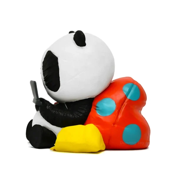 EN71_ASTM_CE Certified Toy Factory (3) EN71/ASTM/CE Certified Toy Factory Wholesale Custom Lazy Homebody Panda Vinyl Figurine Cute Animal Collectible Ornament