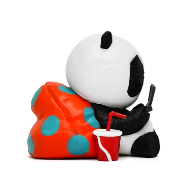 EN71_ASTM_CE Certified Toy Factory (5) EN71/ASTM/CE Certified Toy Factory Wholesale Custom Lazy Homebody Panda Vinyl Figurine Cute Animal Collectible Ornament