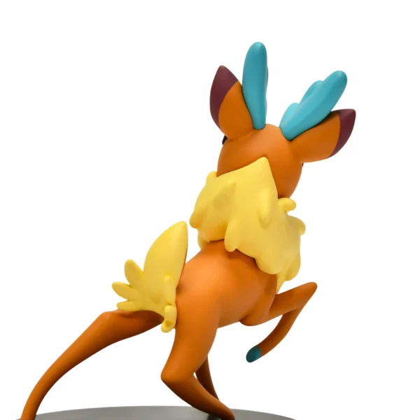 Custom Art PVC Figurines Colorful Anime Cartoon Deer PVC Figure Kawaii Animal Collectible Statue