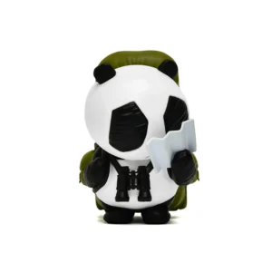 Custom Vinyl Figures Cartoon Panda Character Designer Art Toy Collectible Vinyl Figurine for Desk Decor