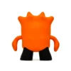 Custom Vinyl Art Figure Cute Orange Monster Designer Vinyl Toy Kawaii Cartoon Collectible Figurine for Home Decor