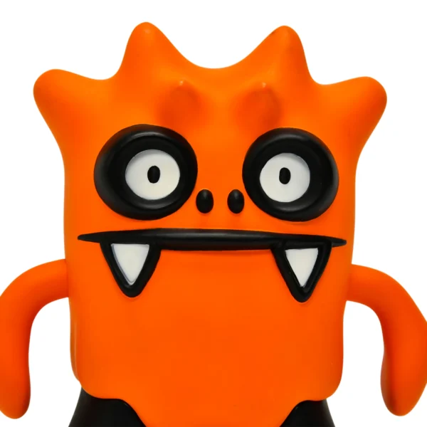 Custom Vinyl Art Figure Cute Orange Monster Designer Vinyl Toy Kawaii Cartoon Collectible Figurine for Home Decor