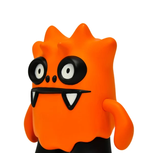 Custom Vinyl Art Figure Cute Orange Monster Designer Vinyl Toy Kawaii Cartoon Collectible Figurine for Home Decor