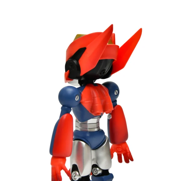 红蓝机甲人 (10) Custom Shenzhen Cartoon PVC Figure Movable Joint Mecha Robot Anime Collectible Action Statue