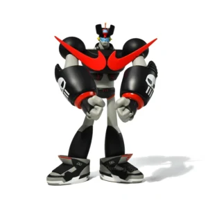Customizable Action Figure Robot PVC Collectible Figurine Anime Robot Designer Art Toy Retro Mecha Statue