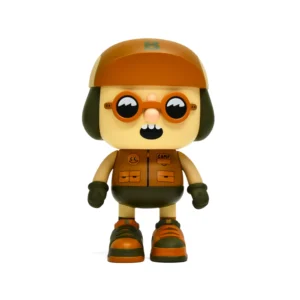 Vinyl Toy Manufacturing Cute Camp Hiker Doll Vintage Outdoor Adventure Boy Vinyl Collectible Statue