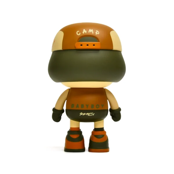 Vinyl Toy Manufacturing Cute Camp Hiker Doll Vintage Outdoor Adventure Boy Vinyl Collectible Statue