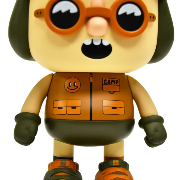 Vinyl Toy Manufacturing Cute Camp Hiker Doll Vintage Outdoor Adventure Boy Vinyl Collectible Statue