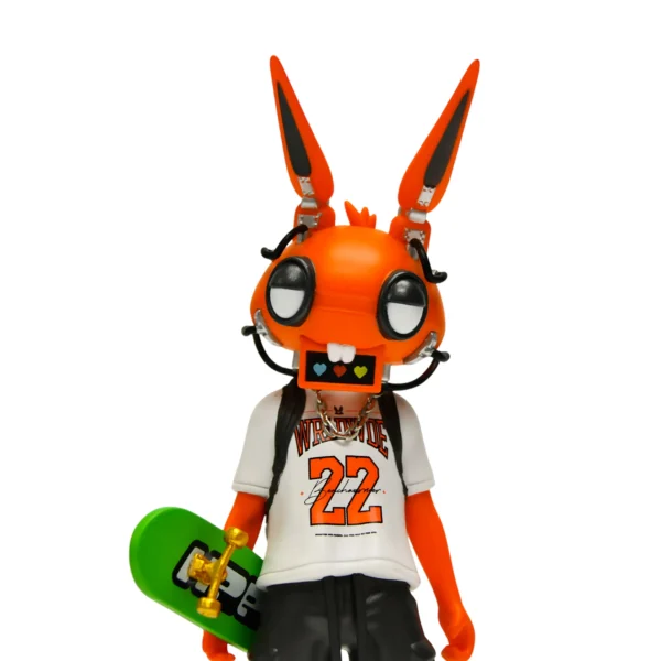 Art Toy Design Cyber Bunny Street PVC Figure Collectible Figurine Urban Fashion Cartoon Character