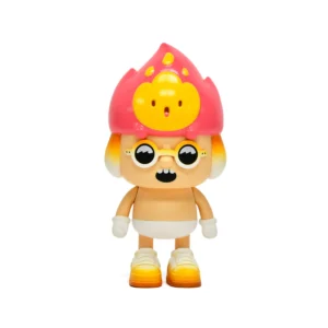 火焰头眼镜仔 (1) Custom Vinyl Figure Manufacturer Kawaii Collectible Vinyl Doll Cute Cartoon Urban Art Toy