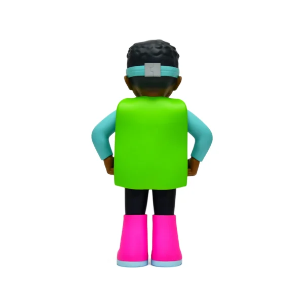 3 Custom Cartoon Character Vinyl Art Figure OEM Designer Urban Toy Collectible Anime Boy Hero Statue