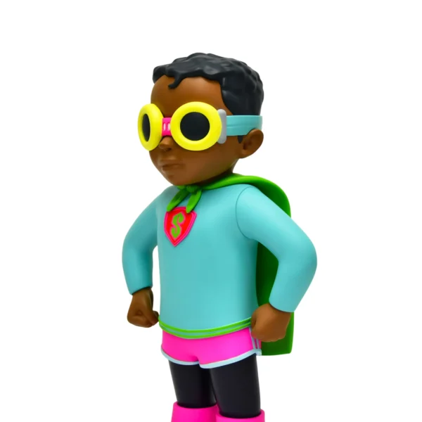 5 Custom Cartoon Character Vinyl Art Figure OEM Designer Urban Toy Collectible Anime Boy Hero Statue