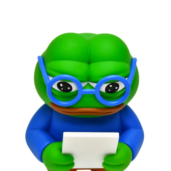 6 Custom Cartoon Animal Vinyl Art Figure OEM Urban Designer Toy Collectible Green Frog Statue