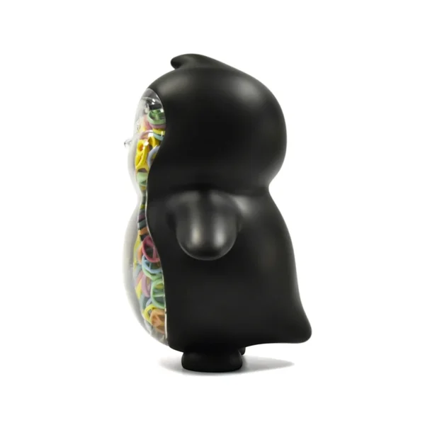 胶圈鹅 (2) Custom Large Vinyl Figure Penguin Designer Art Toy Urban Vinyl Toy Art Cartoon Character