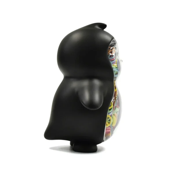 胶圈鹅 (4) Custom Large Vinyl Figure Penguin Designer Art Toy Urban Vinyl Toy Art Cartoon Character