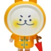 OEM Vinyl Toy Cute Cartoon Rabbit Coin Bank Collectible Art Figure Custom Character Piggy Bank