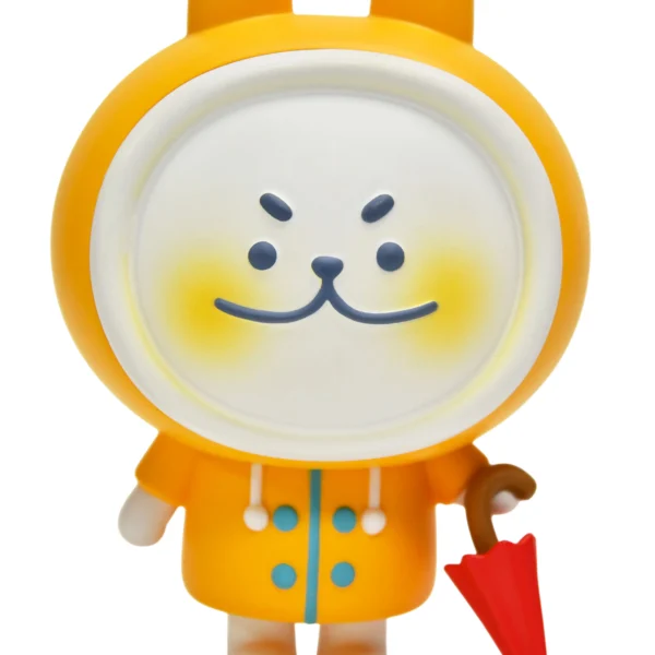 OEM Vinyl Toy Cute Cartoon Rabbit Coin Bank Collectible Art Figure Custom Character Piggy Bank