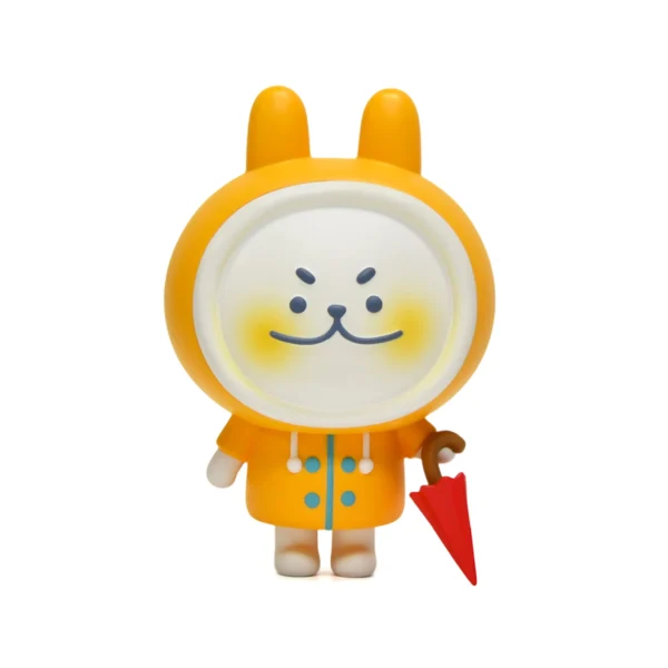 OEM Vinyl Toy Cute Cartoon Rabbit Coin Bank Collectible Art Figure Custom Character Piggy Bank