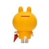 OEM Vinyl Toy Cute Cartoon Rabbit Coin Bank Collectible Art Figure Custom Character Piggy Bank