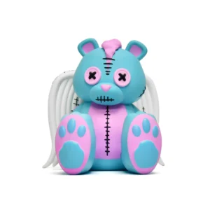 Premium Teddy Bear Vinyl Figure Collectible Art Toy Cute Cartoon Bear Statue for Shelf Display