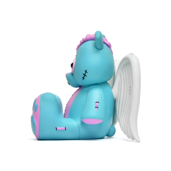 Premium Teddy Bear Vinyl Figure Collectible Art Toy Cute Cartoon Bear Statue for Shelf Display
