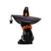 Halloween Witch Black Cat PVC Art Toy Custom Designer Collectible Figure Desktop Decoration Toy