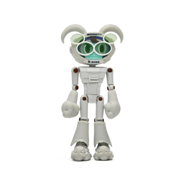 Designer Action Figurine (1) Articulated PVC Designer Action Figurine Cyberpunk Mecha Robot Urban Collectible Art Toy Mechanical Robot Statue