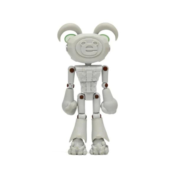 Designer Action Figurine (3) Articulated PVC Designer Action Figurine Cyberpunk Mecha Robot Urban Collectible Art Toy Mechanical Robot Statue
