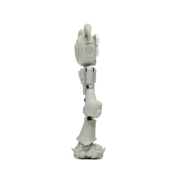 Designer Action Figurine (4) Articulated PVC Designer Action Figurine Cyberpunk Mecha Robot Urban Collectible Art Toy Mechanical Robot Statue