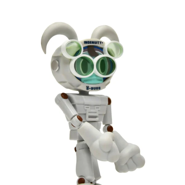 Designer Action Figurine (8) Articulated PVC Designer Action Figurine Cyberpunk Mecha Robot Urban Collectible Art Toy Mechanical Robot Statue