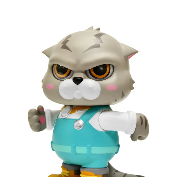 Custom Designer Vinyl Toy Figure Collectible Action Figure Cartoon Cat Character Art Toy For Decoration Gift